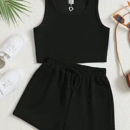 BAESD Girls Top with Shorts-image-32