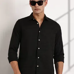 Thomas Scott Men Premium Slim Fit Opaque Casual Shirt-image-38