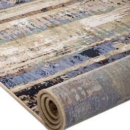 Sapana Carpet-Mats Beige Abstract No Shredding Polyester Carpet image 4