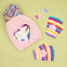 Pantaloons Junior Girls Printed Beanie-18