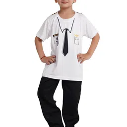 Kaku Fancy dresses Boys Printed T-shirt With Trouser-picture-21