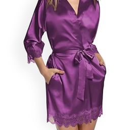 Klovvy Self Designed V-Neck Baby Doll Nighty With Briefs-picture-9