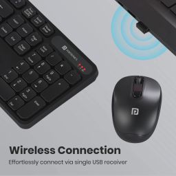 Portronics Key8 combo Wireless Keyboard and Mouse Combo image 2