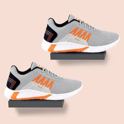 Aircum Men Mesh Walking Non-Marking Shoes-9