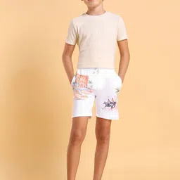 U.S. Polo Assn. Kids Boys Printed Shorts-picture-1