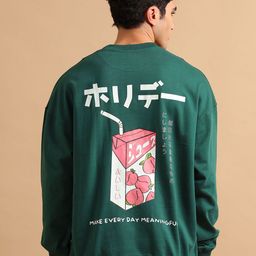 SILISOUL Men Printed Sweatshirt-image-11