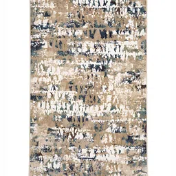 Sapana Carpet-Mats Beige Abstract No Shredding Polyester Carpet image 2