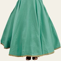 Studio Shringaar Flared Maxi Ethnic Skirt-image-50