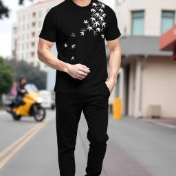 Tshirt Pant Co-ords Set-image-49
