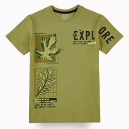 Gini and Jony Boys Graphic Printed Pure Cotton T-shirt-picture-7