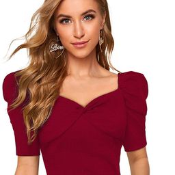 unianta Women Sweetheart Neck Top-image-12