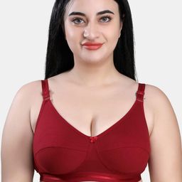 SKDREAMS Set Of 2 Solid Non Padded Lycra Bra-picture-47
