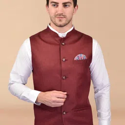 PRINTINDIA Men Mandarin Collar Nehru Jacket-picture-19