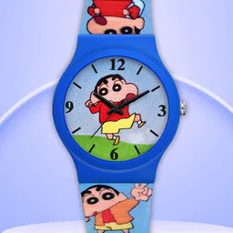 DOUBLERUN Kids Printed Dial & Straps Analogue Multi Function Watch H05NMT-723-4