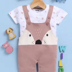 Toonyport Infants Printed Pure Cotton Rompers-48