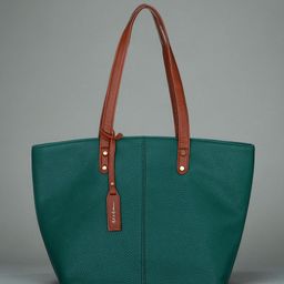 Mast & Harbour PU Oversized Shopper Shoulder Bag with Tasselled-49