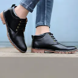 Overstar Men Black Casual Shoes-picture-16