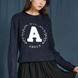 Kotty Women Printed Long Sleeves Pullover-image-21
