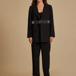 Kazo Comfort Fit Open Front Blazers-image-28