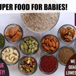 healthy panda Organic Sugar Free-(300gm)-Sprouted Ragi Cerelac-baby food-dry fruit mix-baby Cereal image 4