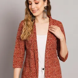 Sangria Women Printed Shrug-picture-32