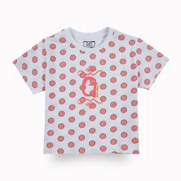 Gini and Jony Polka Dot Print Cotton Crop Top-picture-29