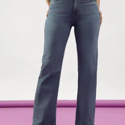 Code 61 Women Straight Fit Light Fade Stretchable Jeans-image-94