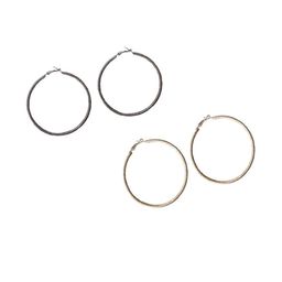 DENICRAAS Contemporary Hoop Earrings-21