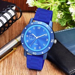 CSAMON Men Textured Straps Analogue Watch Aeviyo 1001BLU D CD Belt-picture-29