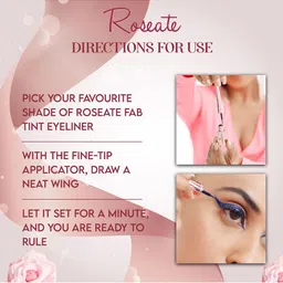 Coloressence Roseate Fab Tint Eyeliner - 4 ml- Caramel Brown image 4