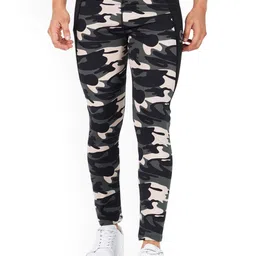 GOTO Men Printed Ankle Length Rapid-Dry Tights-image-10