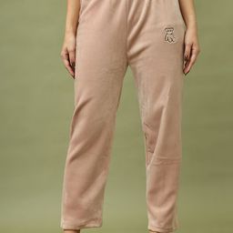 TAG 7 Women Solid Mid Rise Lounge Pants-picture-49