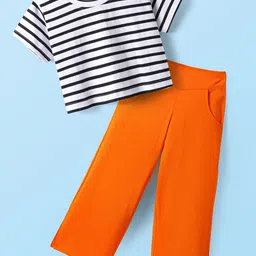Tiara Girls Striped Top with Trousers-image-74