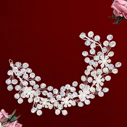MAJESTIQUE Women Embellished Tiara-40