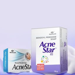 AcneStar Set Of 5 2.5% Benzoyl Peroxide Soap For Acne Prone Skin - 75 g Each-image-47