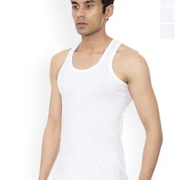 CAVENDERS Pack Of 4 Pure Cotton Undershirt Vests soft White Premium quality Dno-v145st-picture-17