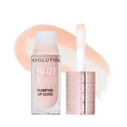 Makeup Revolution London Pout Bomb Plumping Lip Gloss - 4.6 ml - Milky Sheer Holo-37