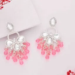 Anouk Diamond Shaped Jhumkas Earrings-image-74