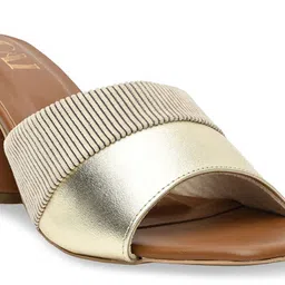 CAI Colourblocked PU Block Gladiators with Tassels image 2