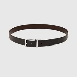 Blackberrys Men Textured Leather Reversible Formal Belt-image-55