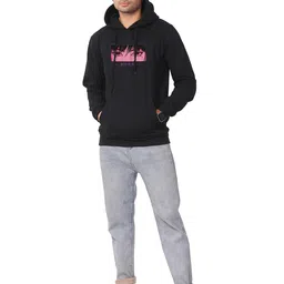BOMBAE TEES Men Printed Hooded Sweatshirt-picture-4