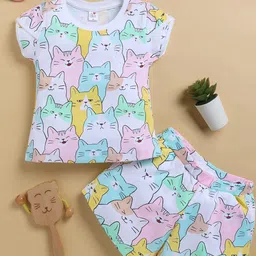 I LOVE MOM Girls Multi Clothing Set-image-49