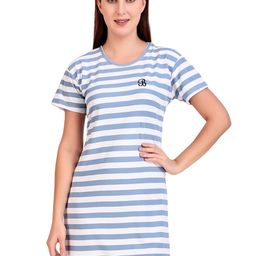 BOMBSHELL Women Printed Nightdress-image-76