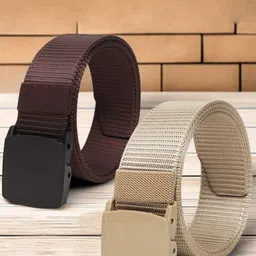 HENEDA Men Textured 2 Belt-picture-17
