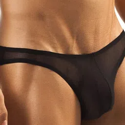 MOODSTRING Mid-Rise Basic Briefs ML-07012-BK-S image 2