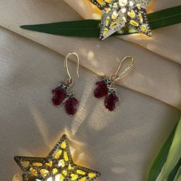 Digital Dress Room Classic Drop Earrings-72