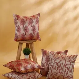ROSARA HOME Unisex Maroon Cushion Covers-image-64