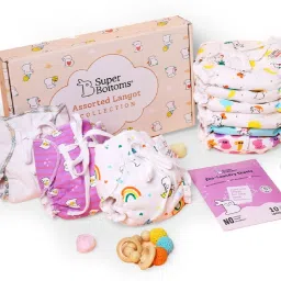 First Love Baby Bliss Box | Softest DryFeel Langots No Mess Nappy 0 to 9 months-28