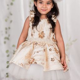 TOPLOVE Floral Net Fit & Flare Dress-image-5