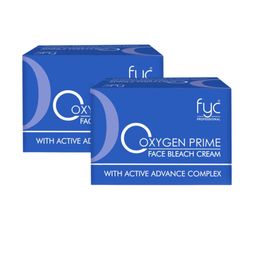 FYC Professional Set Of 2 Oxygen Prime Face Bleach- 270 g Each image 1